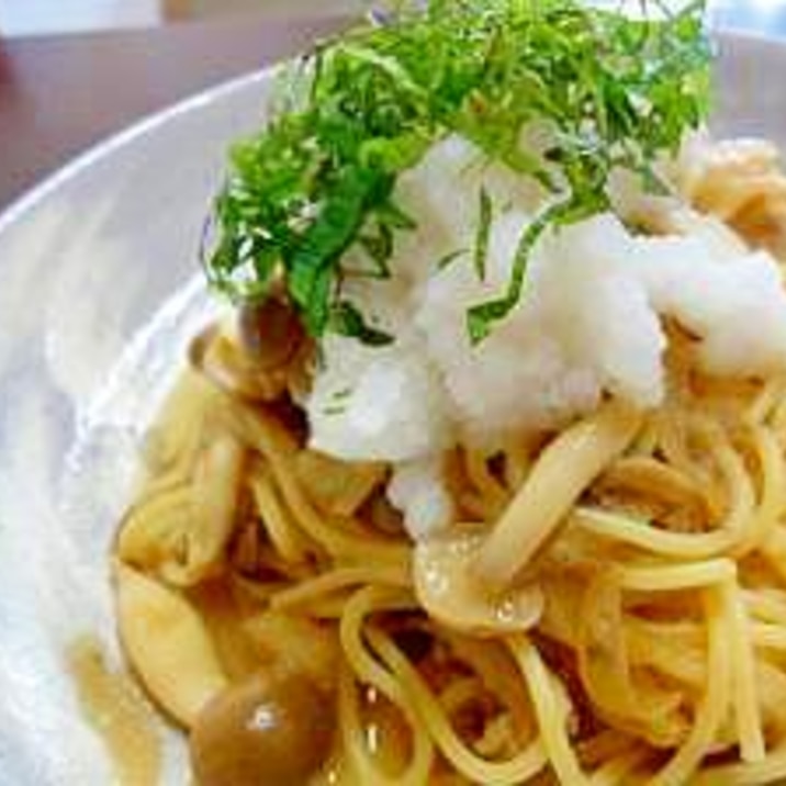 しめじと大根おろしの和風パスタ☆